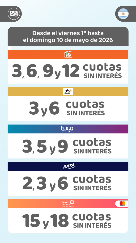 Promociones vigentes