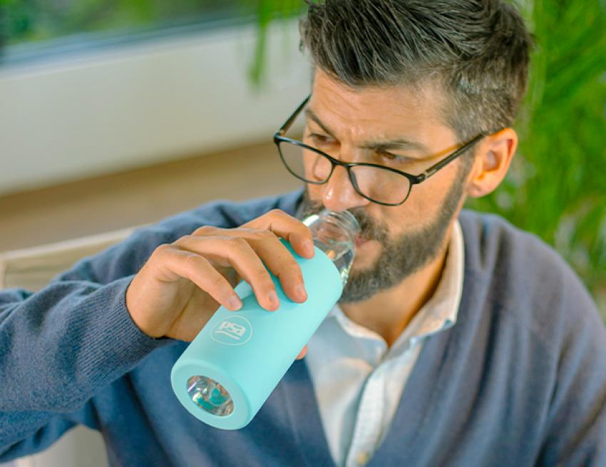 Botella Neo PSA | Botella de Vidrio Reutilizable | Libre de BPA